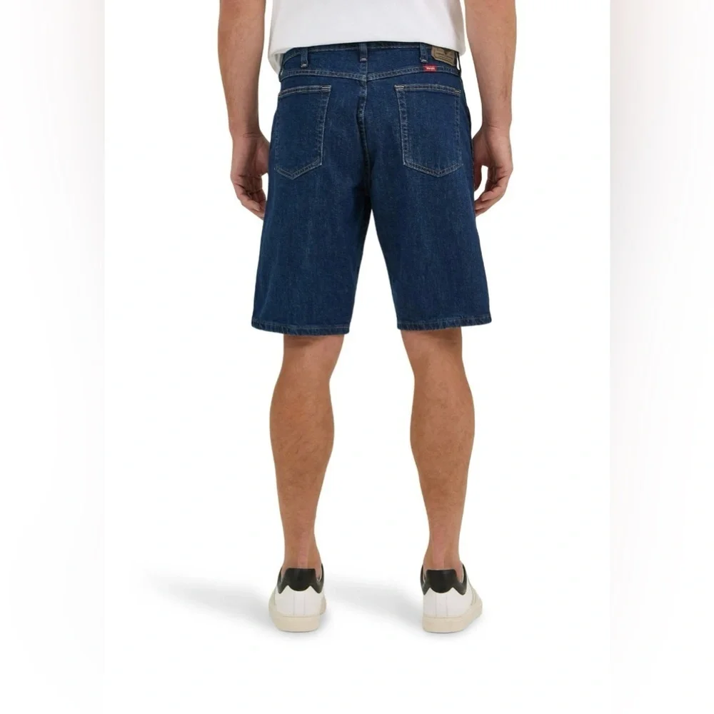 Wrangler Dark Blue Jean Shorts for Men